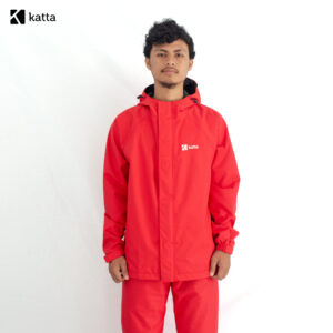 Hanabi Raincoat Red